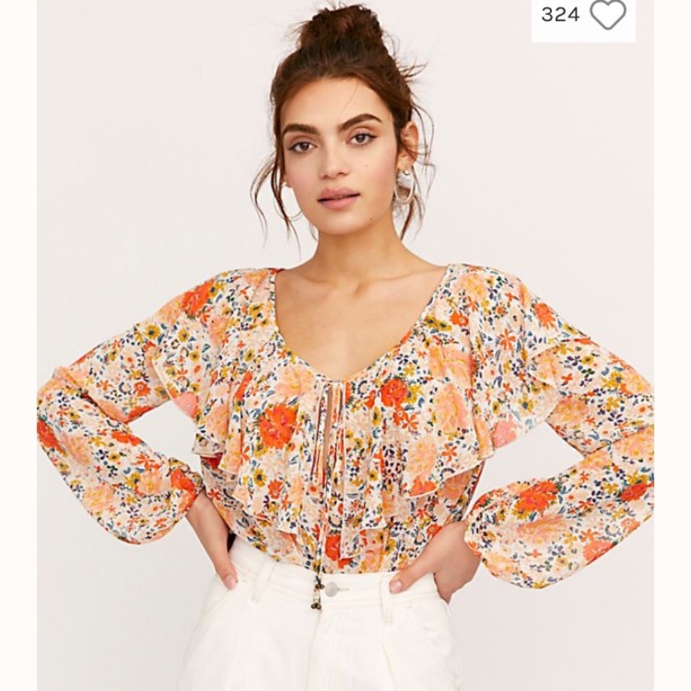 Free People Say it to Me Now Bodysuit